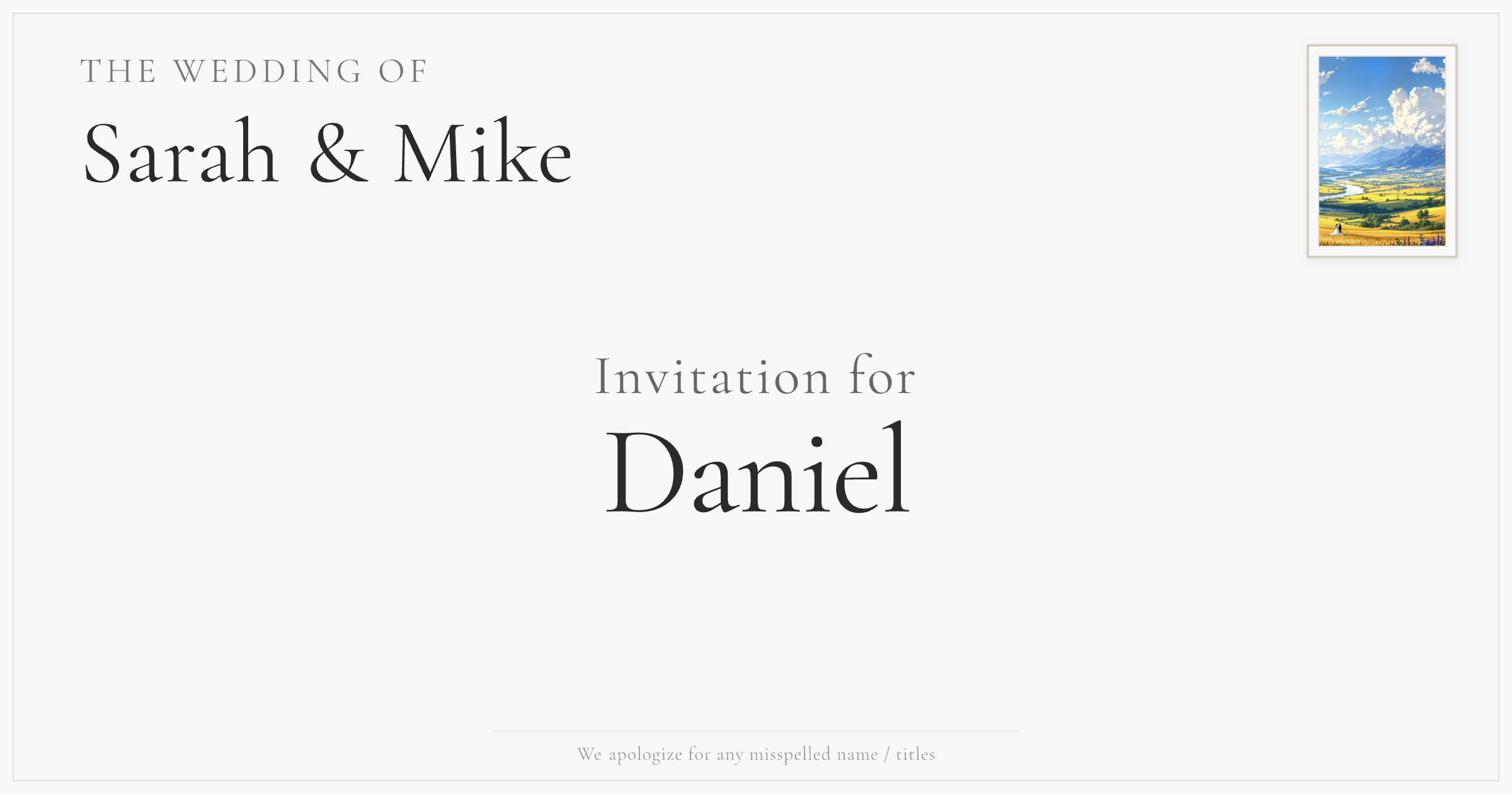 Invitaciones que se responden solas